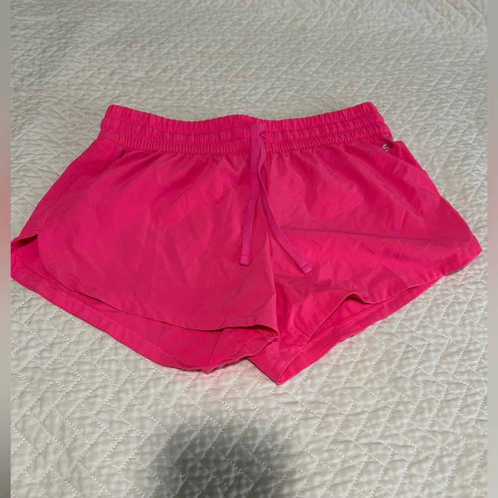 Pink Workout shorts